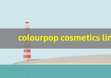 colourpop cosmetics limited